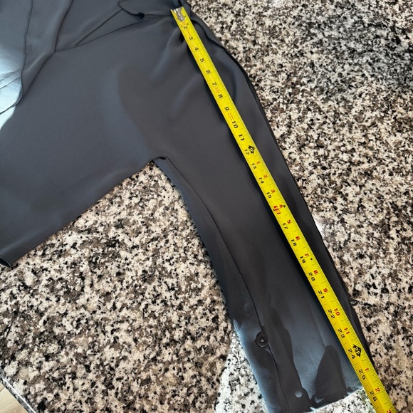 NWOT - Aritzia Babaton Martin Blouse in Dark Slate - Picture 8 of 10